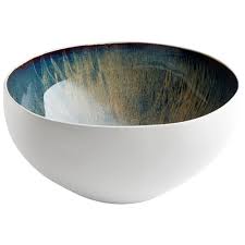 Check spelling or type a new query. Cyan Design 10256 Large Android 7 1 4 Tall Ceramic Decorative Bowl White And Oyster Overstock 31660891