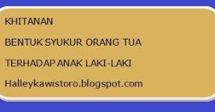 Biasanya disertakan di bingkisan makanan atau hampers pada saat acara. Contoh Cara Membuat Susunan Panitia Khitanan Dan Syukuran Halley Kawistoro