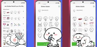 The sticker finally arrived at whatsapp! Stiker Wa Tuyul Mochi Putih Untuk Whatsapp Fur Android Apk Herunterladen