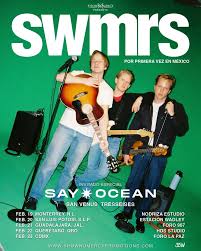 SWMRS chega por primeira vez ao México com shows em Monterrey, San Luis Potosí, Guadalajara, Querétaro e CDMX em fevereiro de 2025. 🇲🇽✨🔥 Apresentado por ShowNOmercY.