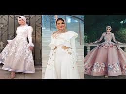اشيك فساتين خطوبة للمحجبات اجمل فساتين خطوبة ازياء2020 Youtube Dresses Victorian Dress Women