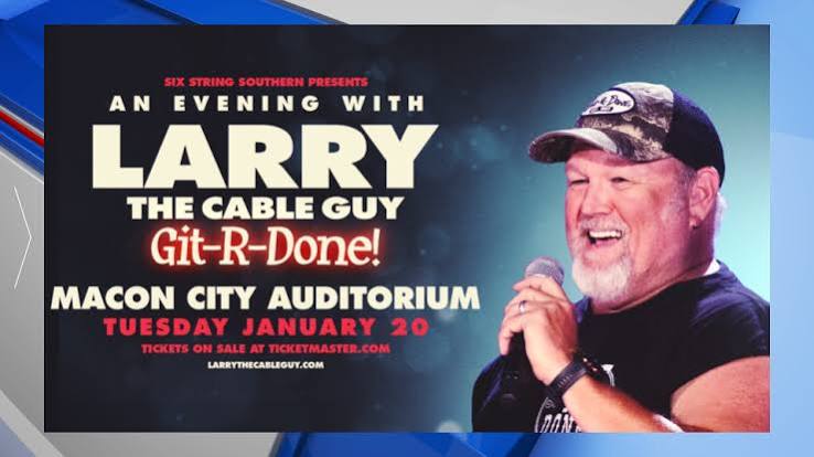Larry the Cable Guy bringing Git-R-Done Tour to Macon City Auditorium -  41NBC News | WMGT-DT