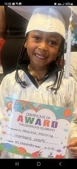 Grandmother celebrates grandson's pre-k graduation