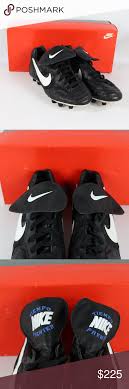 90s New Nike Mens Tiempo Premier M Soccer Shoes Soccer Shoes Nike Men Leather Soccer Cleats