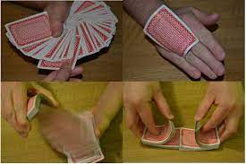 This classic trick is made possible by memorizing the bottom card in the deck. Card Manipulation Wikipedia