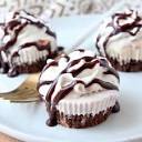 Mini Chocolate Ice Cream Cakes - WhitneyBond.com