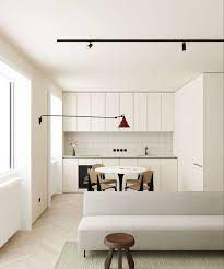 Feb 19, 2019 · the signature elements that came to define the nordic style—minimalist white walls, wood floors, and modern furniture—began to take shape in the 1950s with the establishment of the lunning prize. This Modern Scandinavian Style Apartment Is A Lesson In Warm Minimalism Nordic Design House Interior Interior Design Kitchen Minimalism Interior