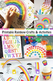 If you're finding it tricky to prepare food for yourself, consult a relative, trusted friend Super Cute Rainbows Activities And Craft Printables For Kids
