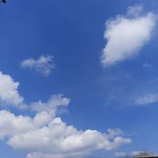 Vektor kotak biru latar belakang abstrak kosong. Morning Sky Awan Langit Gambar