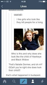 Black widow's last act was to sacrifice herself so that barton could live, take the soul stone back to their time and reunite with his family. What Truly Happened At Budapest The Avengers Know Your Meme