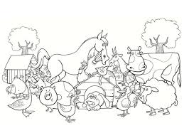 Tu vas pouvoir donner la vie à tout l'univers de la ferme et de ses. Coloriage Sur La Ferme Tracteurs Fermier Animaux Coloriages Pour Enfants