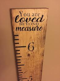 This Modern Rustic Painted Growth Chart Ruler Will Add A Unique And Special Decor To Your Home Take Kids Growth Chart Growth Chart Ruler Wooden Growth Chart