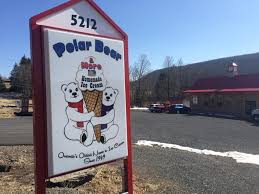 Cute polar bear character sleeping on ice cream cone illustration. Polar Bear Ice Cream Making A Comeback One Scoop At A Time