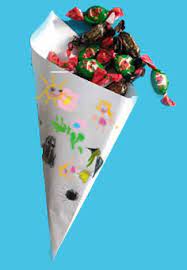 10:04 facilybonito recommended for you. Fabriquer Cornet A Bonbons Avec Un Dessin Sur Tete A Modeler