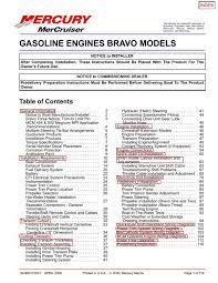Recessed lighting fixtures gimbal ring mercruiser sterndrive diagrams. Gasoline Engines Bravo Models Boatfix Com