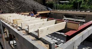 The basic construction of a flat roof starts with roofing timber that is laid across two upright items, usually two walls. How Much Does Replacing A Flat Roof Cost