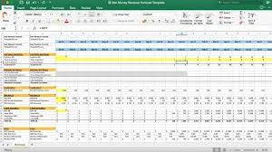 Apart from that, it will give you product wise profit in % and in terms of revenue. Saas Revenue Forecast Excel Template Eloquens