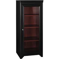 Black transitional engineered wood media cabinet. Shop Audio Video Racks Abt