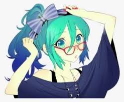 Find funny gifs cute gifs reaction gifs and more. Anime Girl And Boy Tumblr 6 Cool Hd Wallpaper Anime Girl Blue Hair Glasses Png Image Transparent Png Free Download On Seekpng