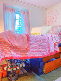 Get inspired and shop our fully decorated dorm room and bedroom sets in just one click. Aesthetic Dorm Room Inspo Girls Dorm Room College Dorm Room Decor Dorm Room Inspiration
