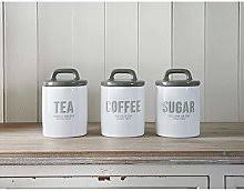 White tea coffee sugar canisters argos. White Tea Coffee Sugar Sets Shop Online And Save Up To 33 Uk Lionshome