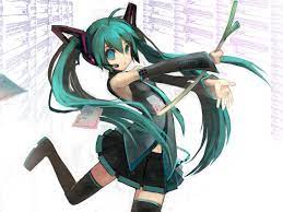 vocaloid - Why is Miku shown with a leek? - Anime & Manga Stack Exchange