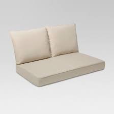 Rolston 3pc Outdoor Replacement Loveseat Sofa Cushion Set Haven Way Love Seat Cushions On Sofa Patio Cushions Outdoor