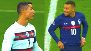 У него давняя любовь к кришу. Vot Chto Sluchilos Kogda Mbappe Vstretil Ronaldu Vo Vremya Matcha Franciya Portugaliya Youtube