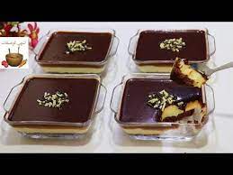 ألذ وأسرع تحلية باردة في 10 دقائق وبمكونات بسيطة متوفرة في كل منزل رووعة desserts food pudding