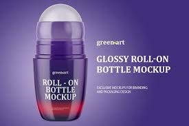 Roll On Bottle Mockup Bottle Mockup Roll On Bottles Mockup Free Psd