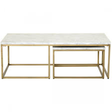 Delaney round marble nesting coffee tables pottery barn venetian worldwide shanish 2 piece gold glass table set with va 81110 the home depot side of black white ottomans faux stool wood drawer living room furniture kfrooms acme decorators collection cheval 31 in medium dc18 56100 geometric. Essentials For Living Traditions Carrera Nesting Coffee Table In White Marble Top