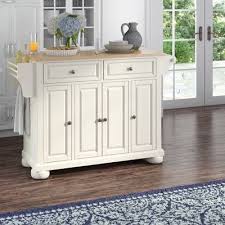 August Grove Stroman Kitchen Island With Natural Wood Reviews Wayfair Kitchen Furniture Home Decor Kitchen Furniture