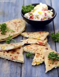 Paneer And Corn Quesadillas Recipe Mexican Recipes Recipe Spicy Recipes Mexican Food Recipes Indian Food Recipes Vegetarian