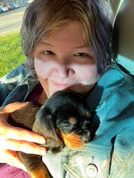 My boy azlan with him baby's 💕