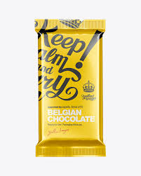 Download Chocolate Bar Mock Up In Flow Pack Mockups On Yellow Images Object Mockups PSD Mockup Templates
