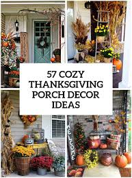 Your thanksgiving house stock images are ready. 57 Cozy Thanksgiving Porch Decor Ideas Digsdigs
