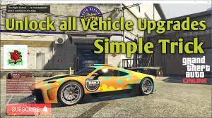 Max upgrade your car anywhere, press alt to upgrade your car. Unlock All Vehicle Upgrades Gta V Online Cheat Engine Youtube