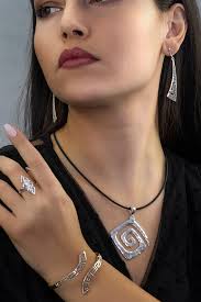 Forged Meander Pendant, Sterling Silver, Greek Jewelry, Greek Key Pendant