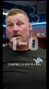 From Win 1 to Win 11, Dan Campbell’s locker room speeches hit different  every time 🦁🔥. The grit, the passion, and the belief in this team have  powered the Lions to an unforgettable season. Which ...