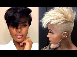 Short Stylish Hairstyles For Black Women 2020 Youtube In 2020 Stylish Hair Black Women Hairstyles Hair Color For Black Hair
