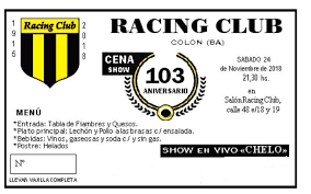 El partido entre la academia y el sabalero se puede ver por la pantalla de tnt sports. Ya Estan A La Venta Las Tarjetas Para La Racing Club Colon Facebook