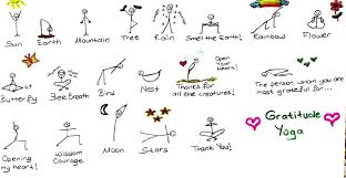 Keep your arms by your sides and lean back so your elbows touch the ground but not your . Gratitude Yoga For Kids With Yoga Poses Games Activities And More