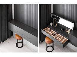 This Floating Bedroom Sideboard Includes A Hidden Makeup Vanity Lutsk Volyn Oblast Ukraine As a professional makeup/hair artist and amateur youtube beauty guru, i sure do love my vanity mirrors with lights. this floating bedroom sideboard