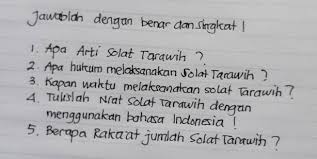 Sholat malam itu diantaranya adalah sholat witir, sholat tahajud, sholat qiyam ramadhan, dan sholat tarawih. Tolong Bantuin Ya Mau Kumpulin Brainly Co Id