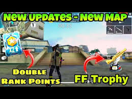 Toh my dear, is video me hum baat karenge ke kaise aap apne free fire me apna rank double kr sakte hain or aap kaise free me double rank points card le sakte hain. Free Fire New Update Double Rank Point Card Ff Trophy New Map And Many More Garena Free Fire Youtube