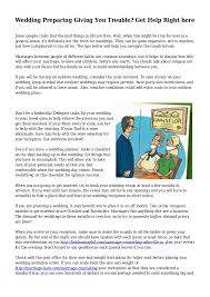 Well, this is because their marriage numerology numbers are just so incompatible and thus, responsible for the problems that pop up after marriage. Wedding Preparing Giving You Trouble Get Help Right Here