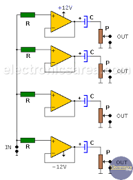 In this post we can get the circuit diagram for making transistor amplifier. 1 Input 4 Outputs Stereo Audio Splitter Electronics Area