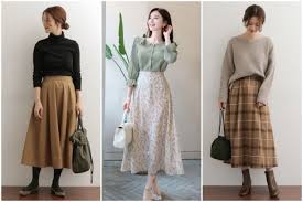 Macam rok elegan / model baju casual modis dan elegan saat ini. Modis Dan Penuh Gaya Begini Rok Ala Korea Yang Sedang Trend