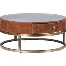 Rated 4.5 out of 5 stars. Acme 84890 Tamas Small Nesting Coffee Table W Drawer In Aluminum Brown Top Grain Leather