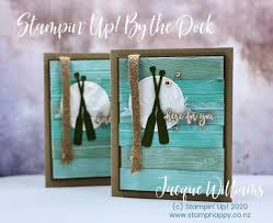 Not on facebook?, you can still join and watch the videos and receive tutorials after completion of the event. By The Dock Masculine Card With Video Tutorial Stamp Happy Jacque Williams Stampin Up Demonstrator